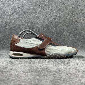 Cole Haan Air Estadio Strap II Mens Size 8 Brown Business Casual Shoes Used